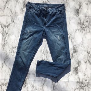 💀 Calvin Klein Ankle Skinny Jeans Size 6